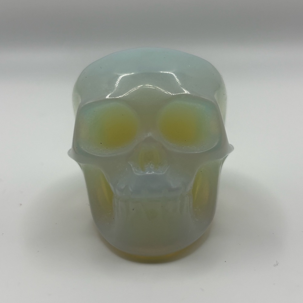 Opalite Crystal Skull Carving 1.5”
